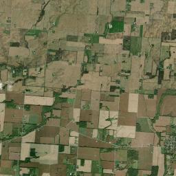 Christiansburg Ohio Satellite Map