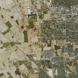 Sandy Corners Ohio Satellite Map