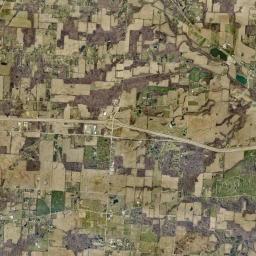 Tylers Corners Ohio Satellite Map