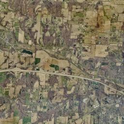 Scott Corners Ohio Satellite Map