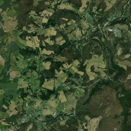 Friedens Satellite Map