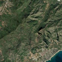 Benicàssim Satellite Map