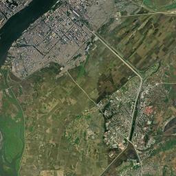 Sinŭiju Satellite Map