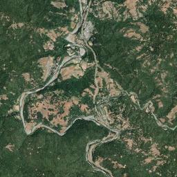 Benbow California map(satellite map)