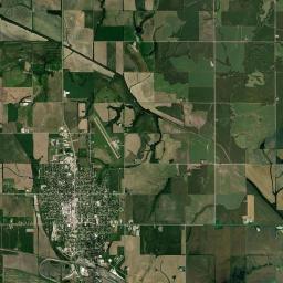 100-198 East 14th Street Falls City NE Satellite Map