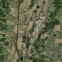 Tremont City Ohio Satellite Map