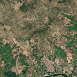 Coria Satellite Map