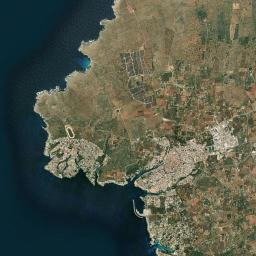 Ciutadella Satellite Map