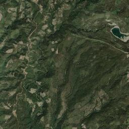 Inskip California map(satellite map)