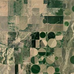 Hoyt Colorado Satellite Map