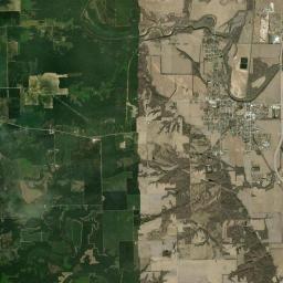 Cayuga Satellite Map