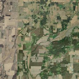 Braffetsville Ohio Satellite Map