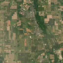 West Milton Ohio Satellite Map