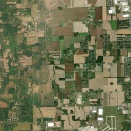 Ginghamsburg Ohio Satellite Map