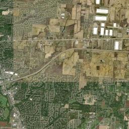 Wagram Ohio Satellite Map