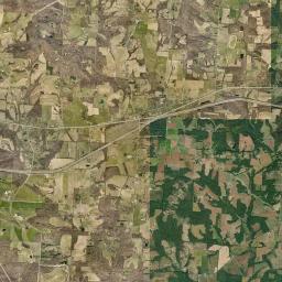 Gratiot Ohio Satellite Map