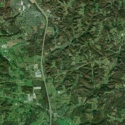 Robins Ohio Satellite Map