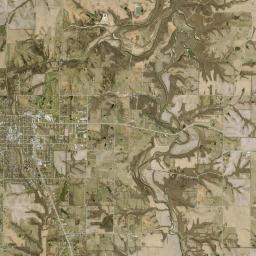 Savannah Satellite Map