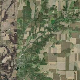 New Paris Ohio Satellite Map