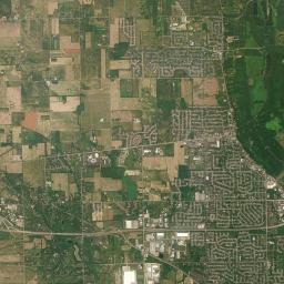 Union Ohio Satellite Map