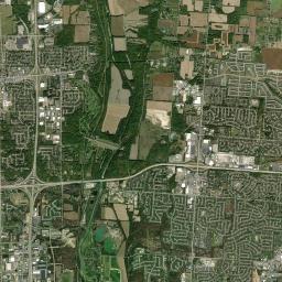 Vandalia Ohio Satellite Map