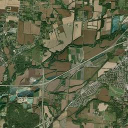 West Enon Estates Ohio Satellite Map