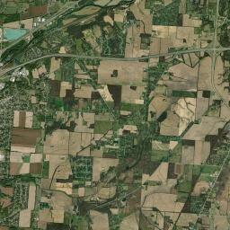 Tiffany Acres Ohio Satellite Map