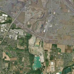 Hamilton Meadows Ohio Satellite Map