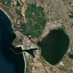 Santa Giusta Satellite Map