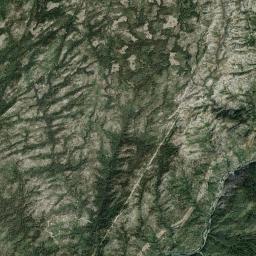 Cresta California map(satellite map)