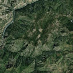 Merlin California map(satellite map)