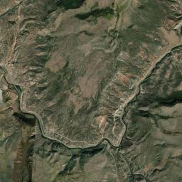 State Bridge Colorado Satellite Map