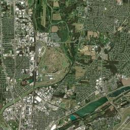 Hooks Corner Ohio Satellite Map