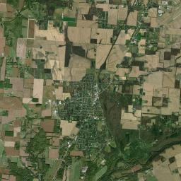 Tecumseh Estates Ohio Satellite Map