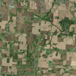 Thurston Ohio Satellite Map