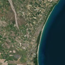 Villapiana Lido Satellite Map