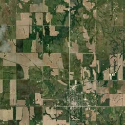 Jewell County Satellite Map