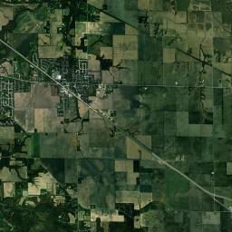 Burberry Lane, Rochester, IL 62563, USA Satellite Map