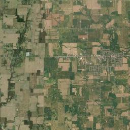 New Lebanon Ohio Satellite Map