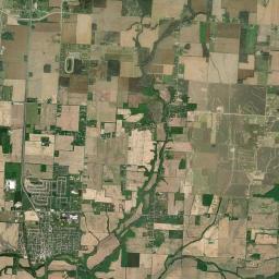 Saint Paul Ohio Satellite Map