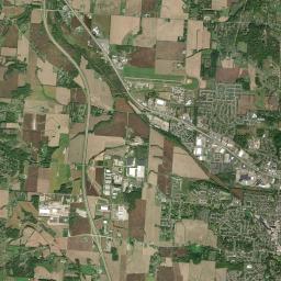 Hooker Ohio Satellite Map