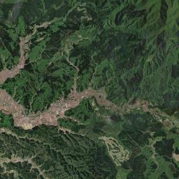 Akita Shi Satellite Map