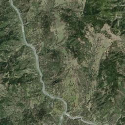 Dos Rios California map(satellite map)