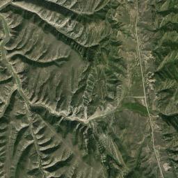 Rio Blanco Colorado Satellite Map