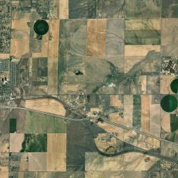 Strasburg Colorado Satellite Map