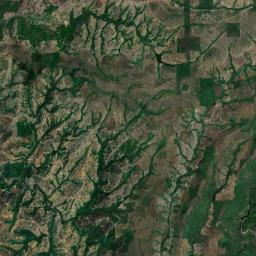 Cascade California map(satellite map)