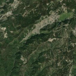 Grass Flat California map(satellite map)