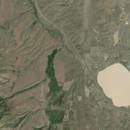 Peavine California map(satellite map)