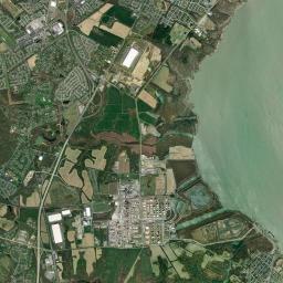 Wrangle Hill Delaware Satellite Map