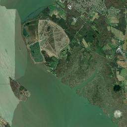 Fort Delaware Delaware Satellite Map